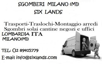 Sgombero Cantine MILANO (MI) - SIX LANDS - IMPRESA DI PULIZIE
