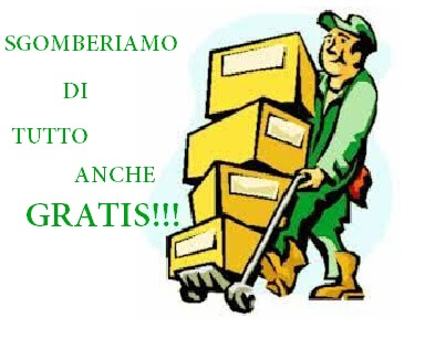 Sgombero tutto,ristrutt, imbianc, ritiro macerie,ritiro rottame gratis 3387751159