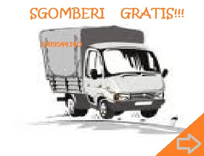 SGOMBERO APPARTAMENTI MILANO CELL.3389544140