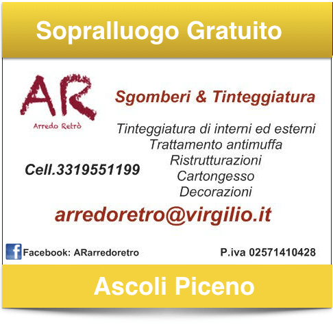 Sgomberi Svuota appartamenti Ascoli Piceno