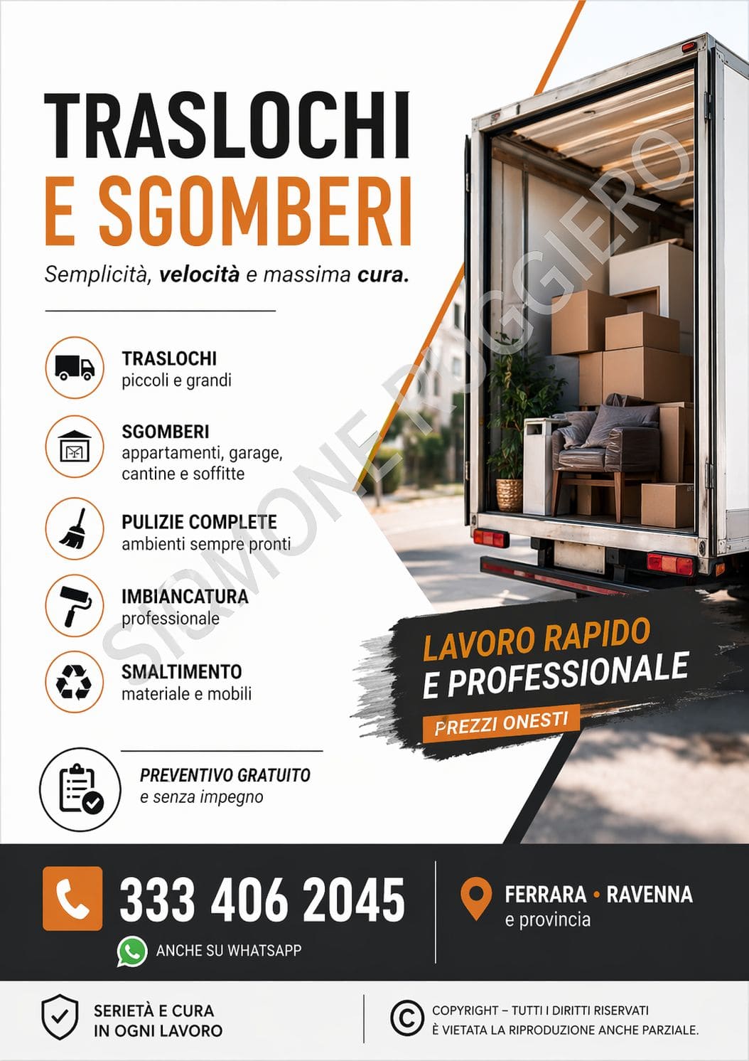 Impresa Sgombero Gratuito Appartamento Ferrara