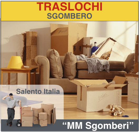 Sgombero e Trasloco nel Salento